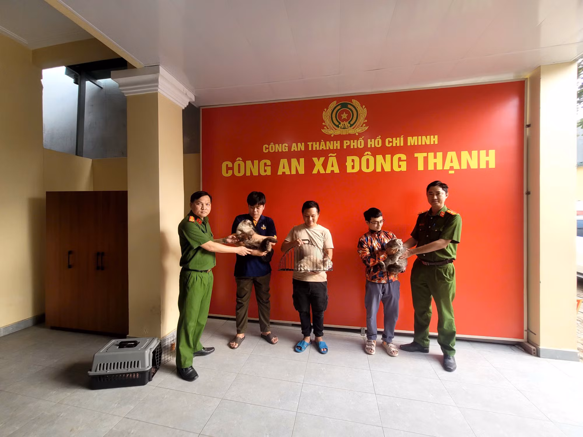 Triệt phá nhóm đối tượng chuyên trộm cắp mèo số lượng lớn -0