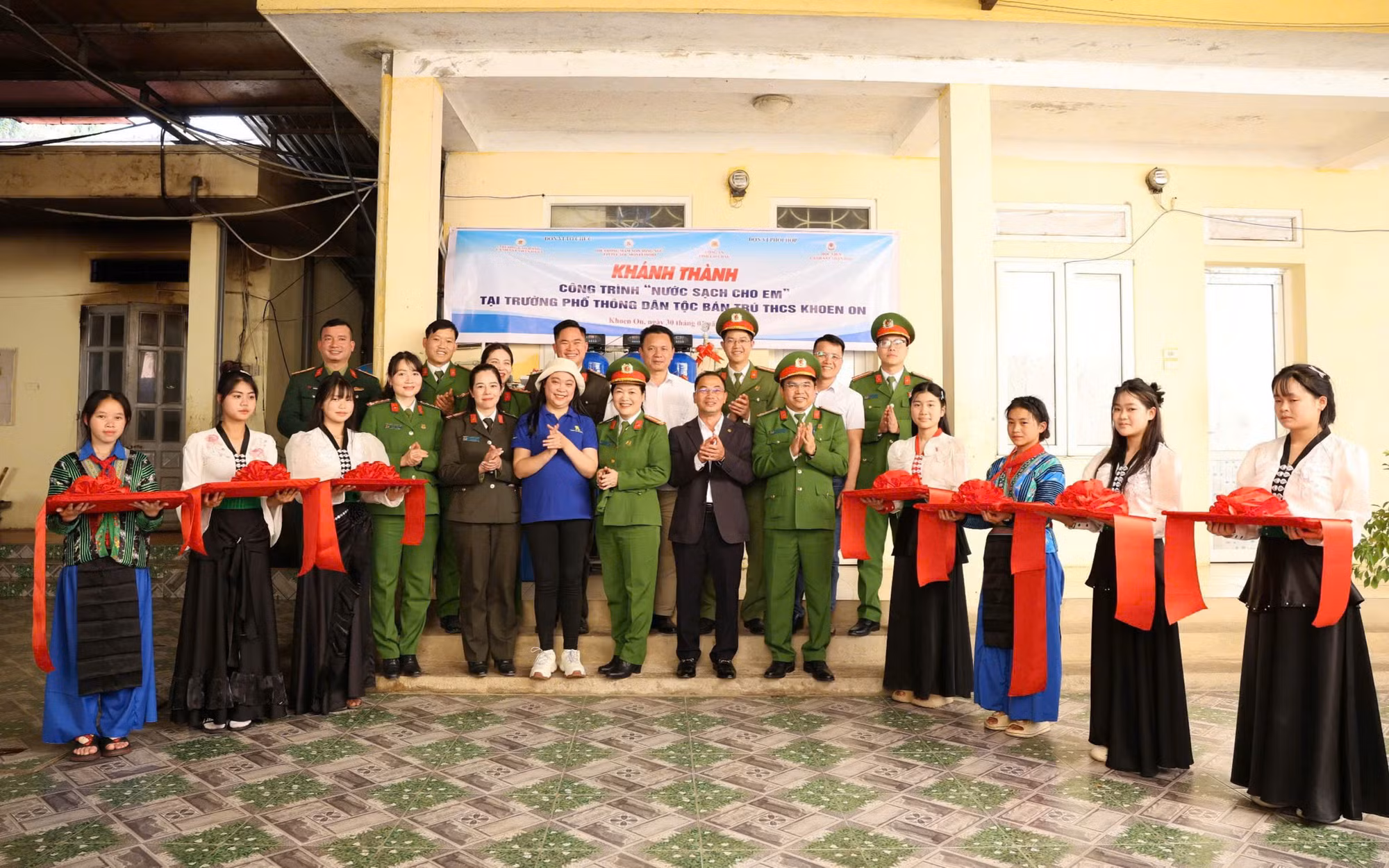 Trường Cao đẳng CSND I mang công trình an sinh xã hội tại Lai Châu -0