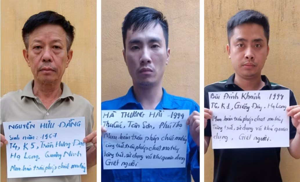13 đối tượng bị khởi tố trong vụ án ma túy liên quan đến sự hy sinh của Thiếu tá Nguyễn Đăng Khải -0