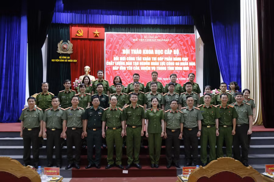 Đổi mới công tác khảo thí góp phần nâng cao chất lượng đào tạo nguồn nhân lực trong CAND -0