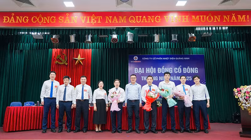 Công ty cổ phần Nhiệt điện Quảng Ninh tổ chức thành công Đại hội đồng cổ đông thường niên năm 2025 -0