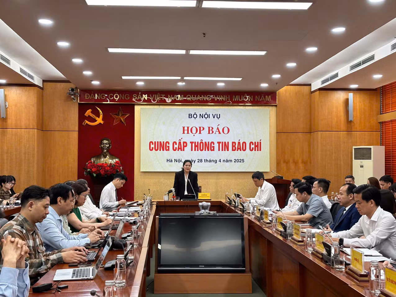 Bộ Nội vụ đã nhận được đề án sắp xếp của 20 địa phương -0
