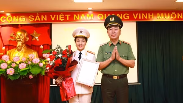 Chuẩn y Đại tá Nguyễn Thuý Quỳnh làm Phó Chủ nhiệm UBKT Đảng uỷ Công an Trung ương