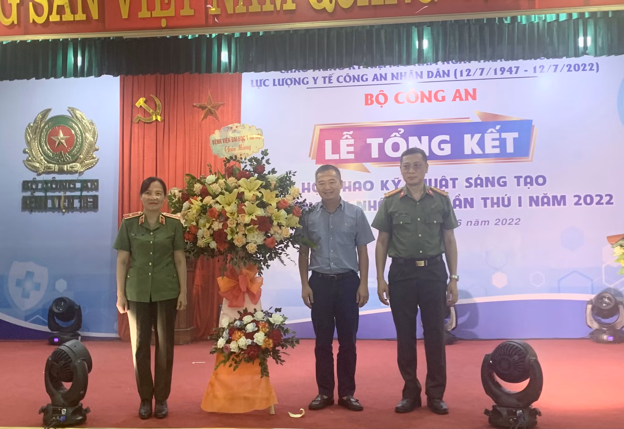  Nhiều kỹ thuật hay, có tính ứng dụng cao được trình diễn tại Hội thao Kỹ thuật sáng tạo Y tế CAND lần thứ I -0