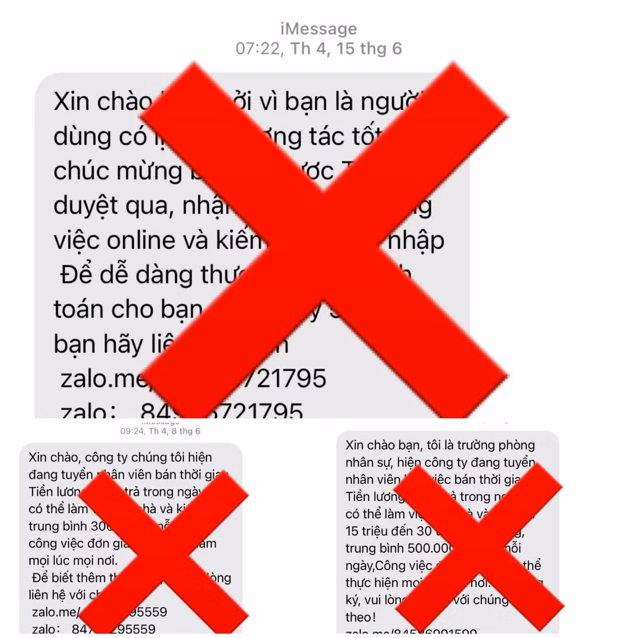 Cảnh giác với thủ đoạn lừa đảo “Tuyển dụng việc làm” -0