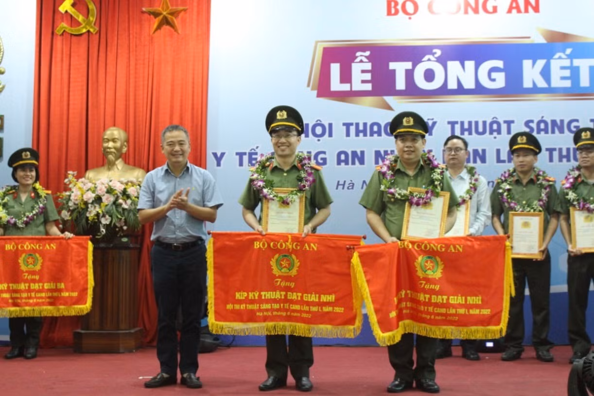  Nhiều kỹ thuật hay, có tính ứng dụng cao được trình diễn tại Hội thao Kỹ thuật sáng tạo Y tế CAND lần thứ I -0