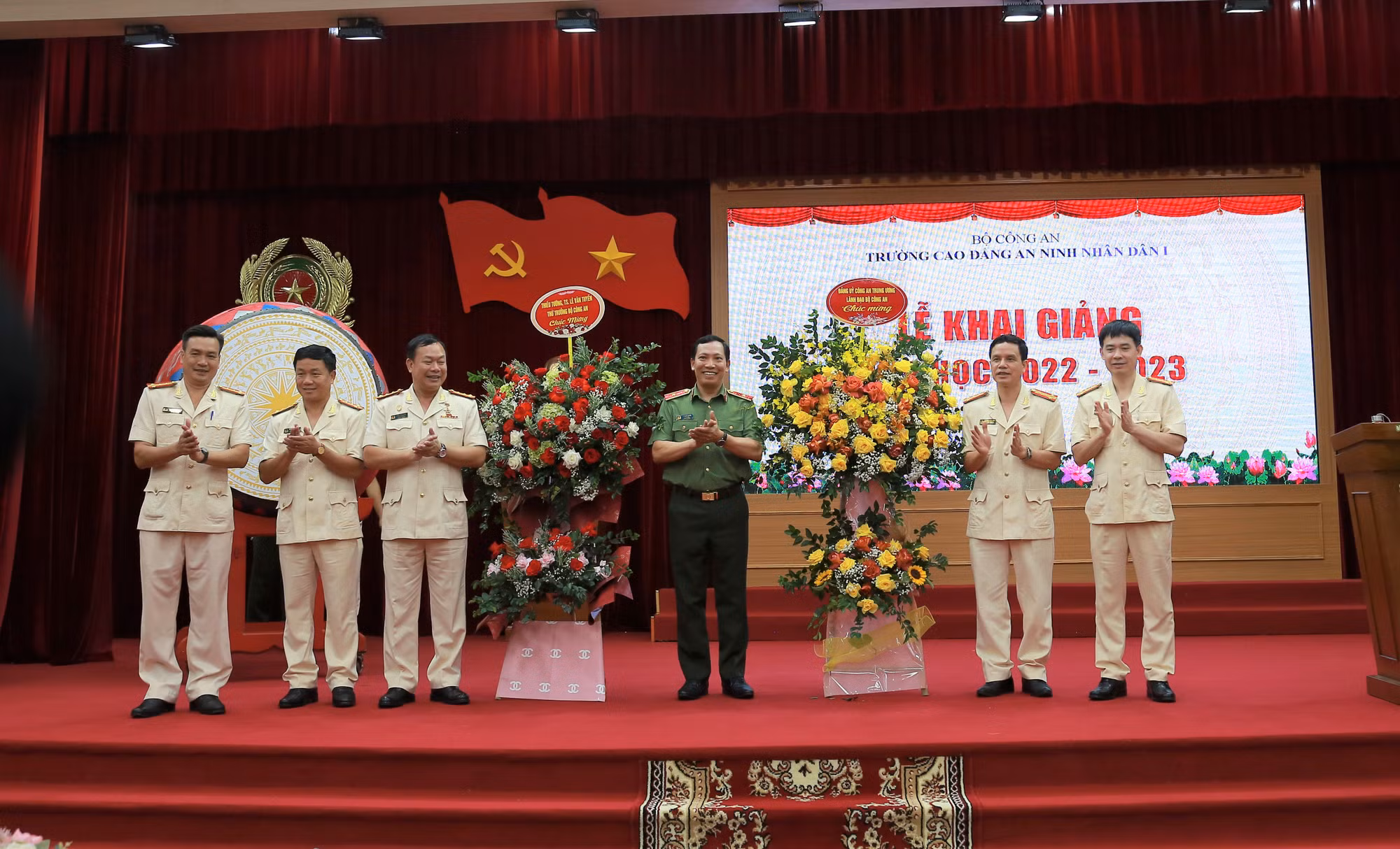 Trường Cao đẳng ANND I khai giảng năm học mới