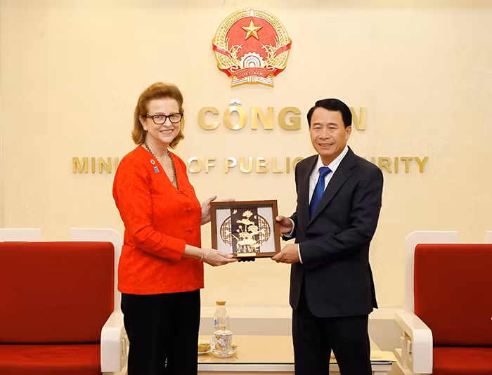 Tiếp tục thúc đẩy quan hệ giữa Bộ Công an Việt Nam và UNDP -0