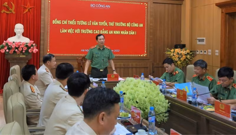 Trường Cao đẳng ANND I khai giảng năm học mới -0