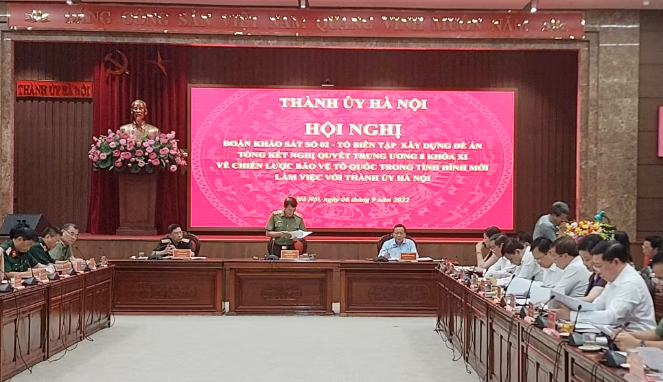 Chú trọng xây dựng Chiến lược bảo vệ Tổ quốc trong tình hình mới trên địa bàn Thủ đô -0