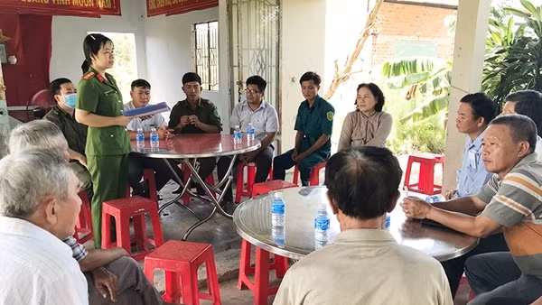 Phát huy hiệu quả chi bộ Công an cơ sở đảm bảo ATTT