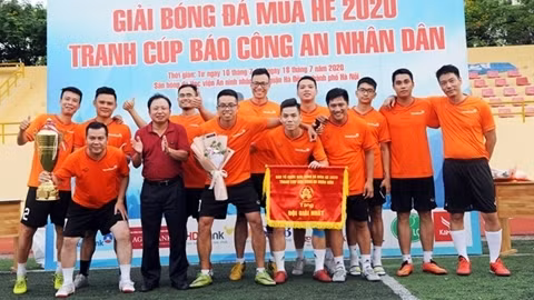 Bế mạc "Giải bóng đá mùa Hè 2020 tranh Cúp Báo CAND”