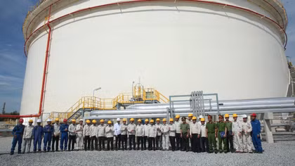 BSR: Năng lực tồn chứa dầu thô của NMLD Dung Quất tăng thêm 12,5%