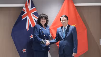 Việt Nam – New Zealand thúc đẩy hợp tác an ninh
