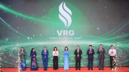 Tập đoàn Công nghiệp Cao su Việt Nam ra mắt bộ nhận diện thương hiệu mới