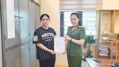 Sẵn sàng lên đường tham gia nghĩa vụ Công an nhân dân