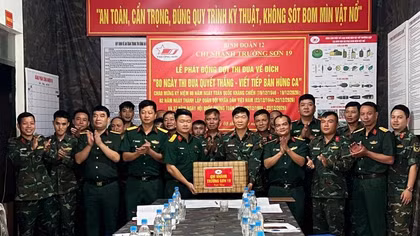 Phát động đợt thi đua cao điểm “80 ngày thi đua Quyết thắng – Viết tiếp bản hùng ca”