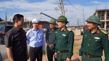 Binh đoàn 12 triển khai xây dựng các trường học tại vùng biên Quảng Trị