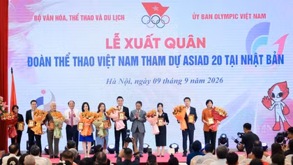 SHB tiếp sức Đoàn Thể thao Việt Nam chinh phục ASIAD 20