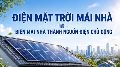 EVNHANOI khuyến khích người dân, doanh nghiệp phát triển điện mặt trời mái nhà