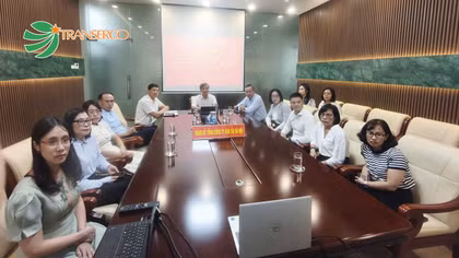 Đảng bộ Transerco tham gia trực tuyến Hội nghị nghiên cứu, học tập, quán triệt kế hoạch của Thành ủy