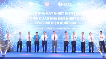 Khởi công dự án Nhà máy nhiệt điện LNG Quảng Trạch II