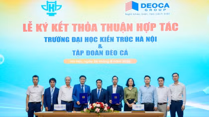 Tập đoàn Đèo Cả và Trường Đại học Kiến trúc Hà Nội hợp tác đào tạo nhân lực