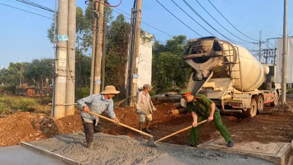 Nâng cao chất lượng Công an cấp xã trong mô hình tổ chức mới