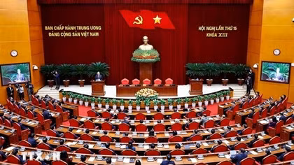 Tổng Bí thư Tô Lâm phát biểu bế mạc Hội nghị lần thứ 15 Ban Chấp hành Trung ương khóa XIII. 