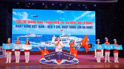 Sôi nổi tranh tài cấp khu vực cuộc thi “Em yêu biển đảo quê hương”