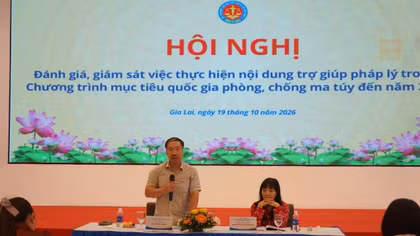 Đánh giá hoạt động trợ giúp pháp lý trong phòng, chống ma túy tại Gia Lai