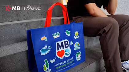 MB lan tỏa lối sống xanh qua nghệ thuật tái chế