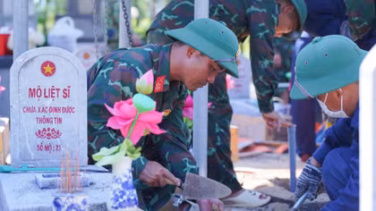 Tìm lại danh tính liệt sĩ - Mệnh lệnh từ trái tim và hành động "gần dân nhất"