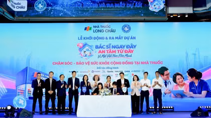 Long Châu mở rộng vai trò nhà thuốc cộng đồng, đưa bác sĩ đến gần người dân hơn