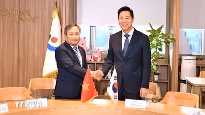 Hà Nội và Seoul thúc đẩy tăng cường hợp tác song phương chiến lược