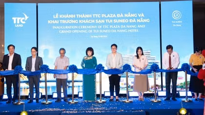 Khánh thành dự án TTC Plaza Đà Nẵng - Tổ hợp đa tiện ích quy tụ AEON MALL và TUI SUNEO