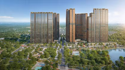 Tòa M3 sở hữu vị trí tâm điểm nội khu đắt giá giao thoa các đại lộ huyết mạch