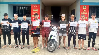 Bắt giữ 9 đối tượng trong vụ hỗn chiến giữa 2 nhóm thanh thiếu niên