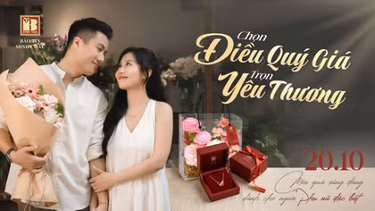 Tặng quà 20/10 - Điều giản dị bố dạy con biết yêu thương và trân trọng