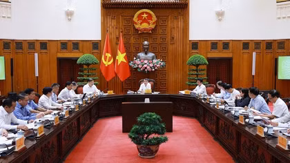Thủ tướng chủ trì phiên họp Ban Chỉ đạo về tổ chức thi hành án, thu hồi tài sản bị chiếm đoạt, thất thoát trong các vụ án