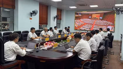 Đảng uỷ Công ty Cổ phần Nhiệt điện Quảng Ninh quán triệt, triển khai thực hiện nghị quyết số 10-NQ/TW của Bộ Chính trị