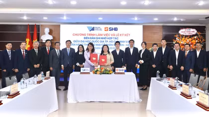 SHB đồng hành cùng khát vọng phát triển nhân tài, tự chủ công nghệ Việt Nam