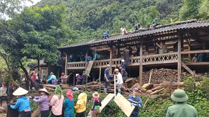 Sơn La tập trung khắc phục hậu quả mưa lũ