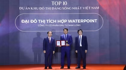 Nam Long (NLG) được vinh danh tại 3 hạng mục Giải thưởng Quốc gia Bất động sản Việt Nam 2026
