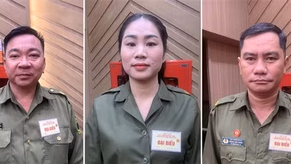 Lực lượng ANTT ở cơ sở gửi trọn niềm tin, kỳ vọng vào Đại hội XIV của Đảng