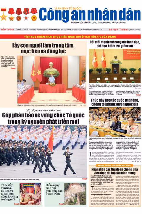 Báo in ngày 13/7/2026