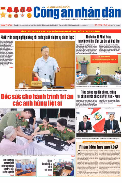 Báo in ngày 15/7/2026