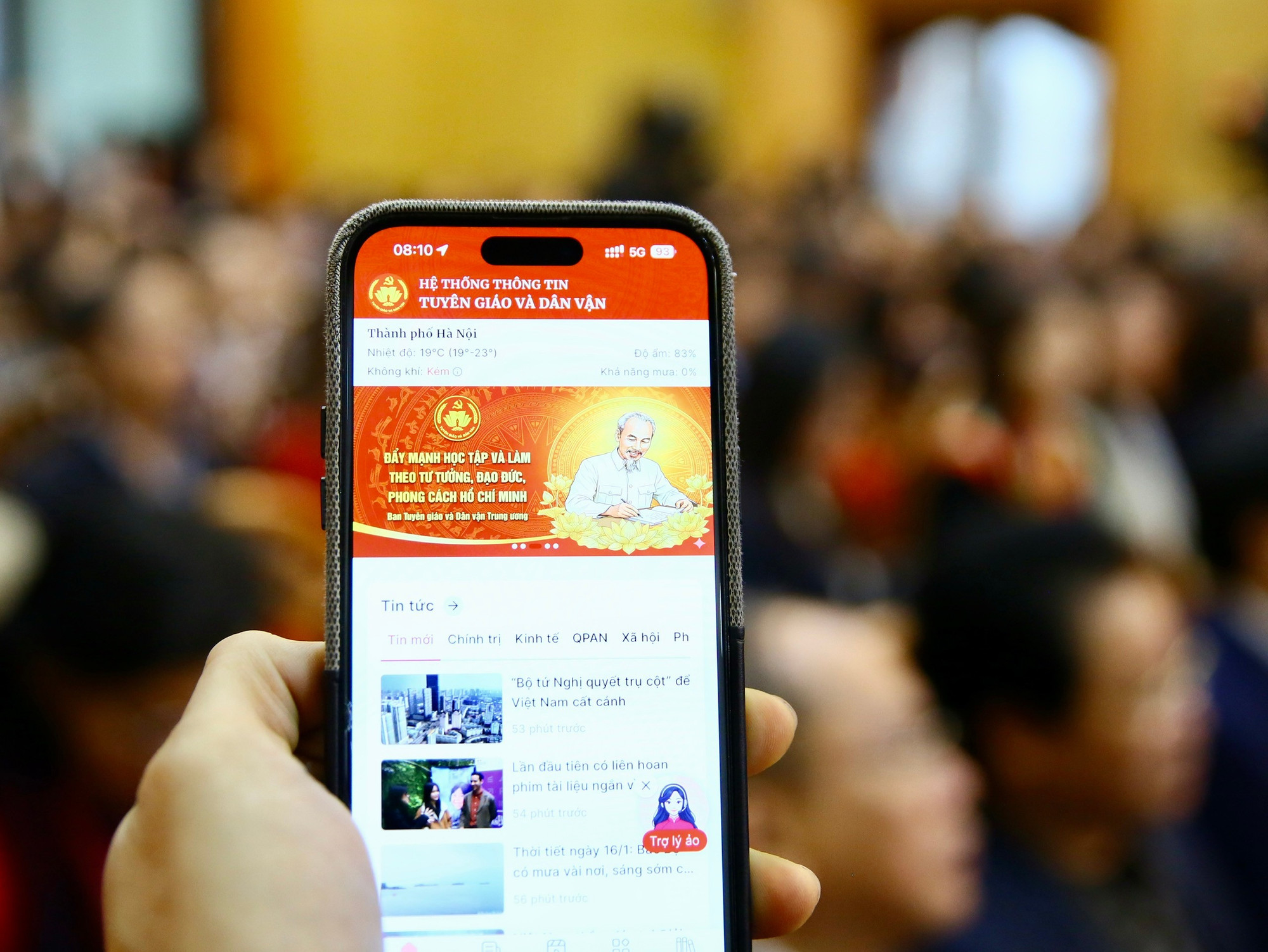 Ra mắt ứng dụng di động Tuyên giáo và Dân vận -0