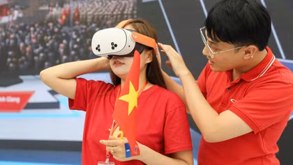 Đến Dinh Độc Lập trải nghiệm “xuyên không thời gian” xem Bác Hồ đọc Tuyên ngôn độc lập