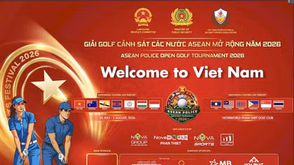 14 quốc gia tham dự giải Golf Cảnh sát các nước ASEAN mở rộng 2026